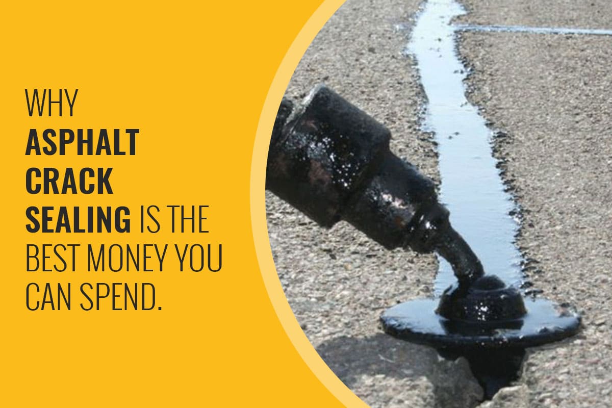 Why Asphalt Crack Sealing Is the Best Money You Can Spend